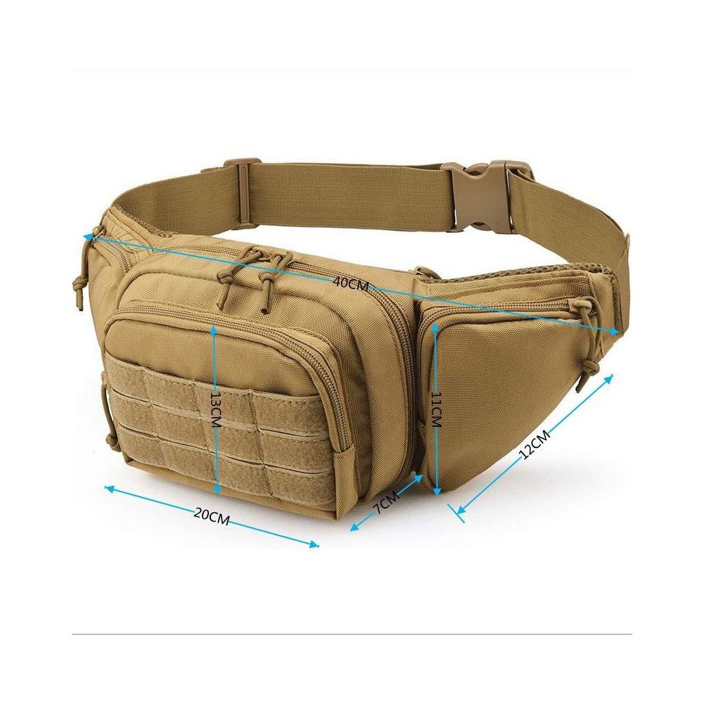 Edc Carry Belt - Tactical Waist Pack Waterproof Hip Bag