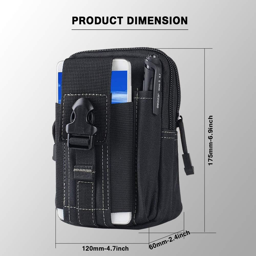 Tactical Molle Belt Pouch Mili - Edc Carry Belt のレビューと価格