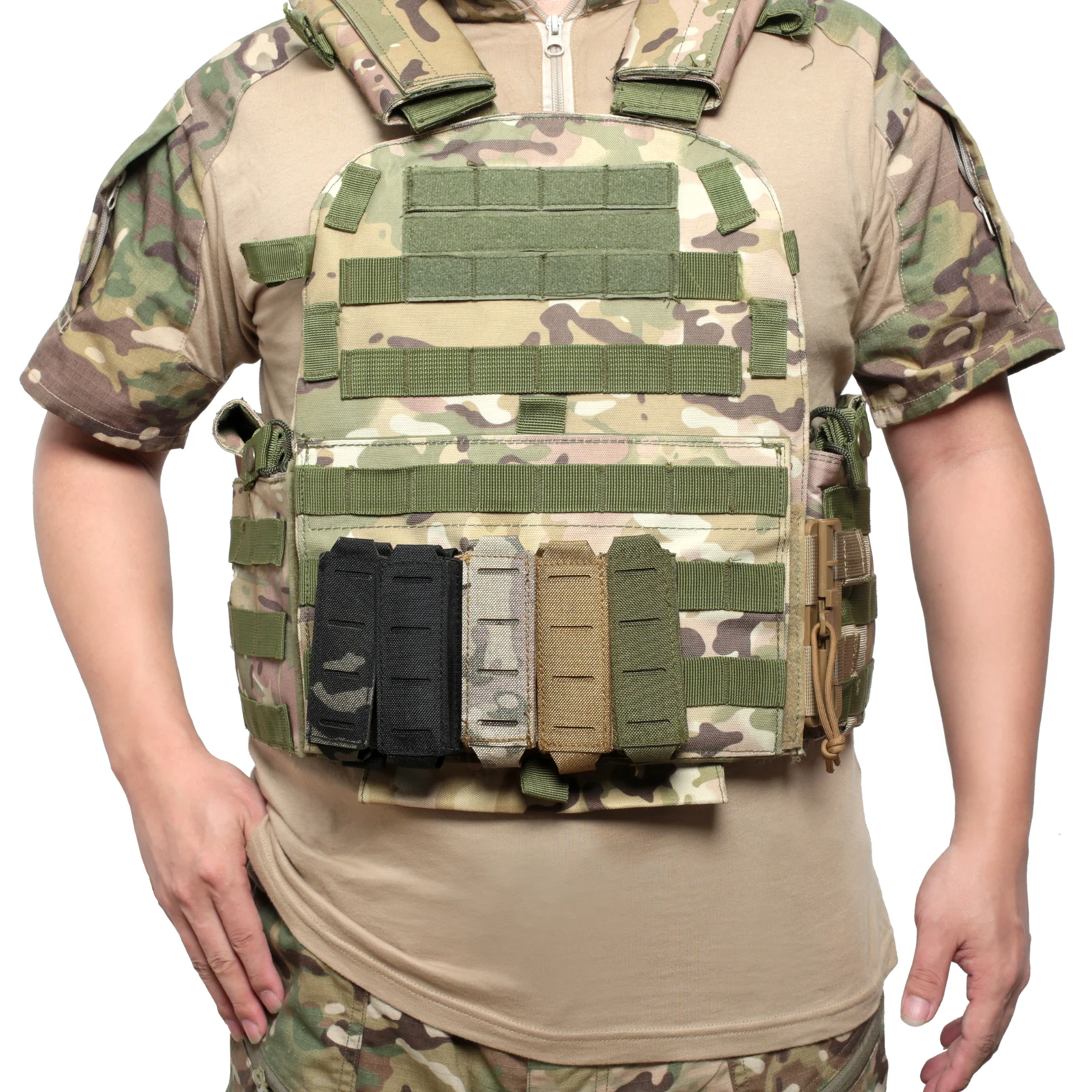 Molle 9mm Magazine Pouch Singl - Edc Carry Holster のレビューと価格