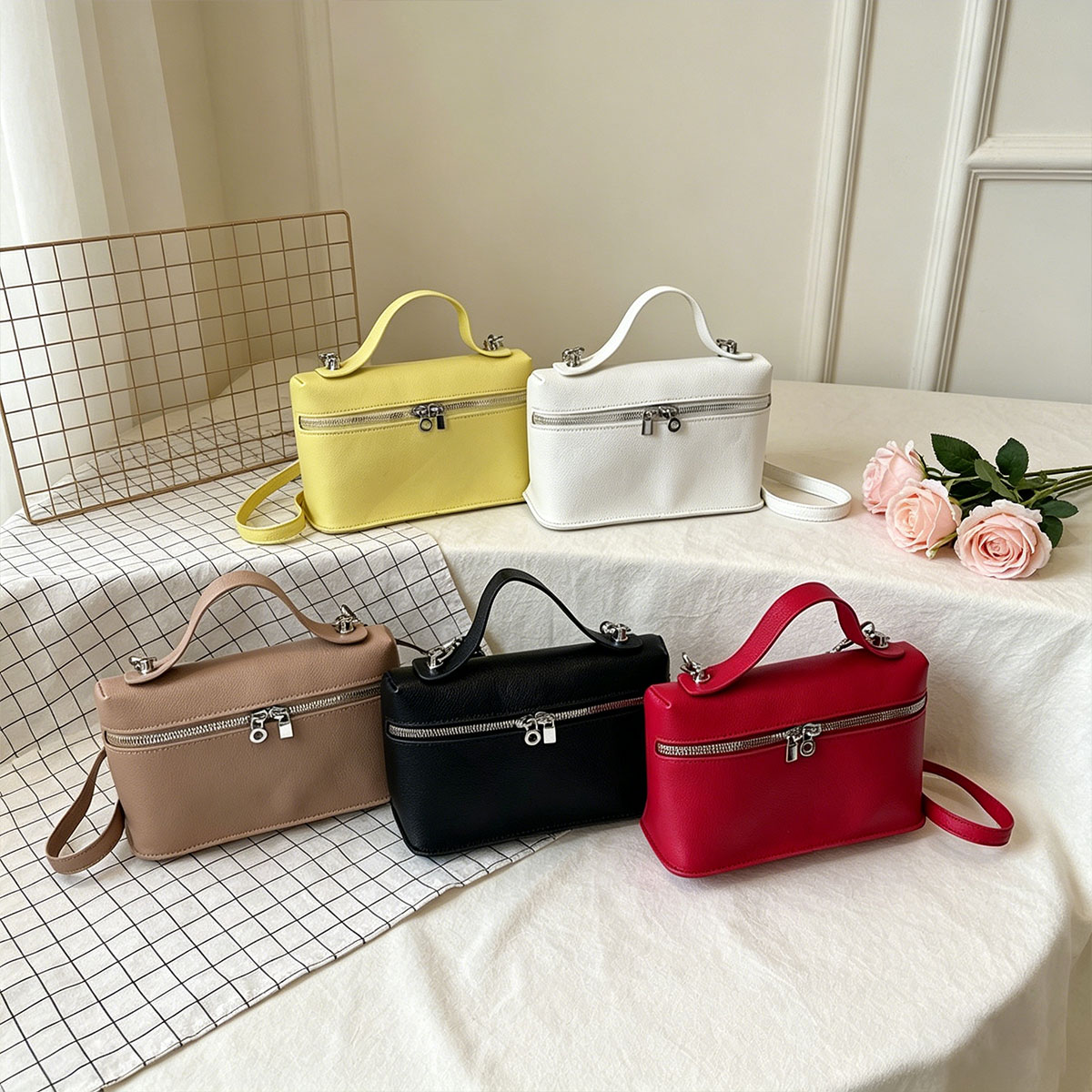 Minimalist Trend Solid Color B - Edc Carry Bag のレビューと価格