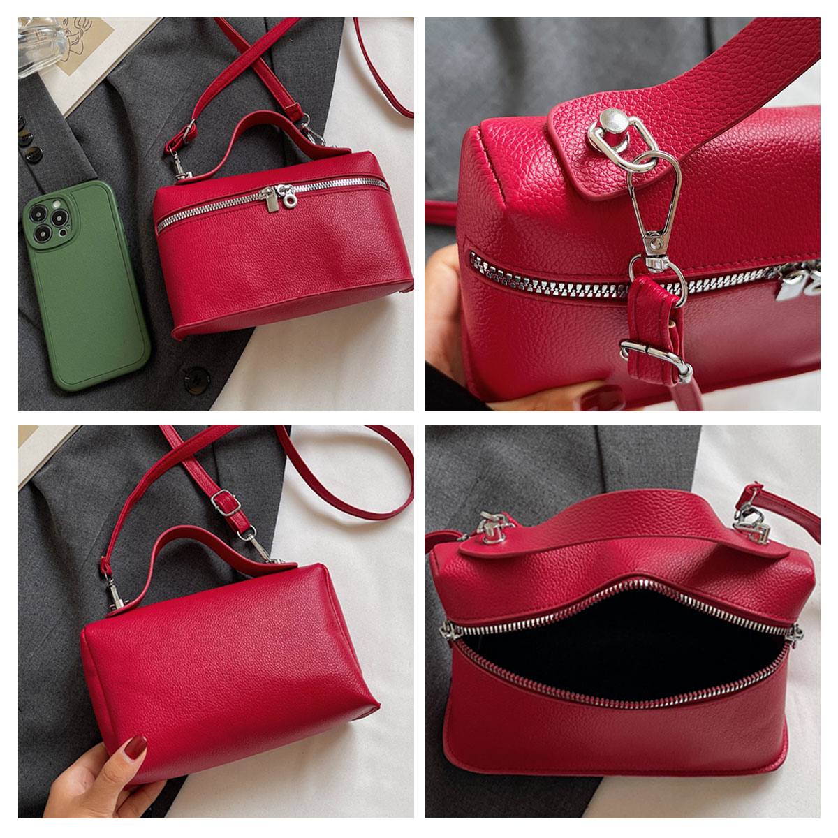 Minimalist Trend Solid Color B - Edc Carry Bag のレビューと価格