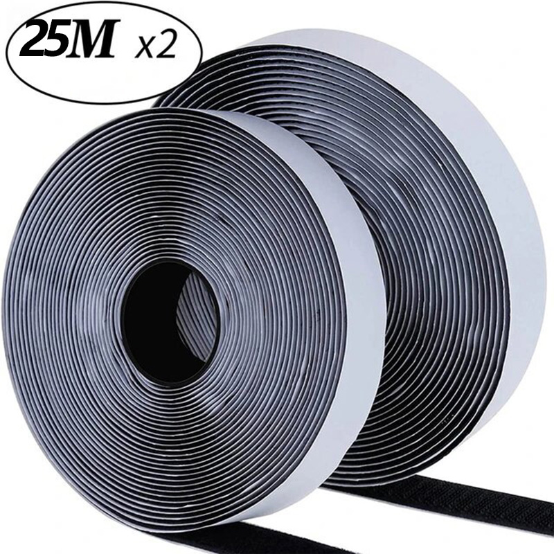 Self Adhesive Hook and Loop Ta - Gear Tie Reusable のレビューと価格