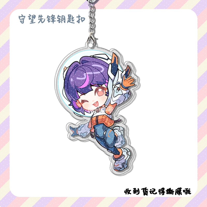 4pcs Anime Game Overwatch  Col - Carabiner Keychain のレビューと価格