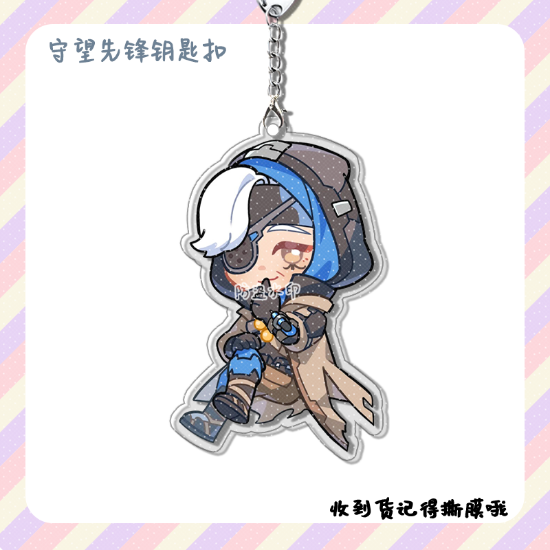 4pcs Anime Game Overwatch  Col - Carabiner Keychain のレビューと価格