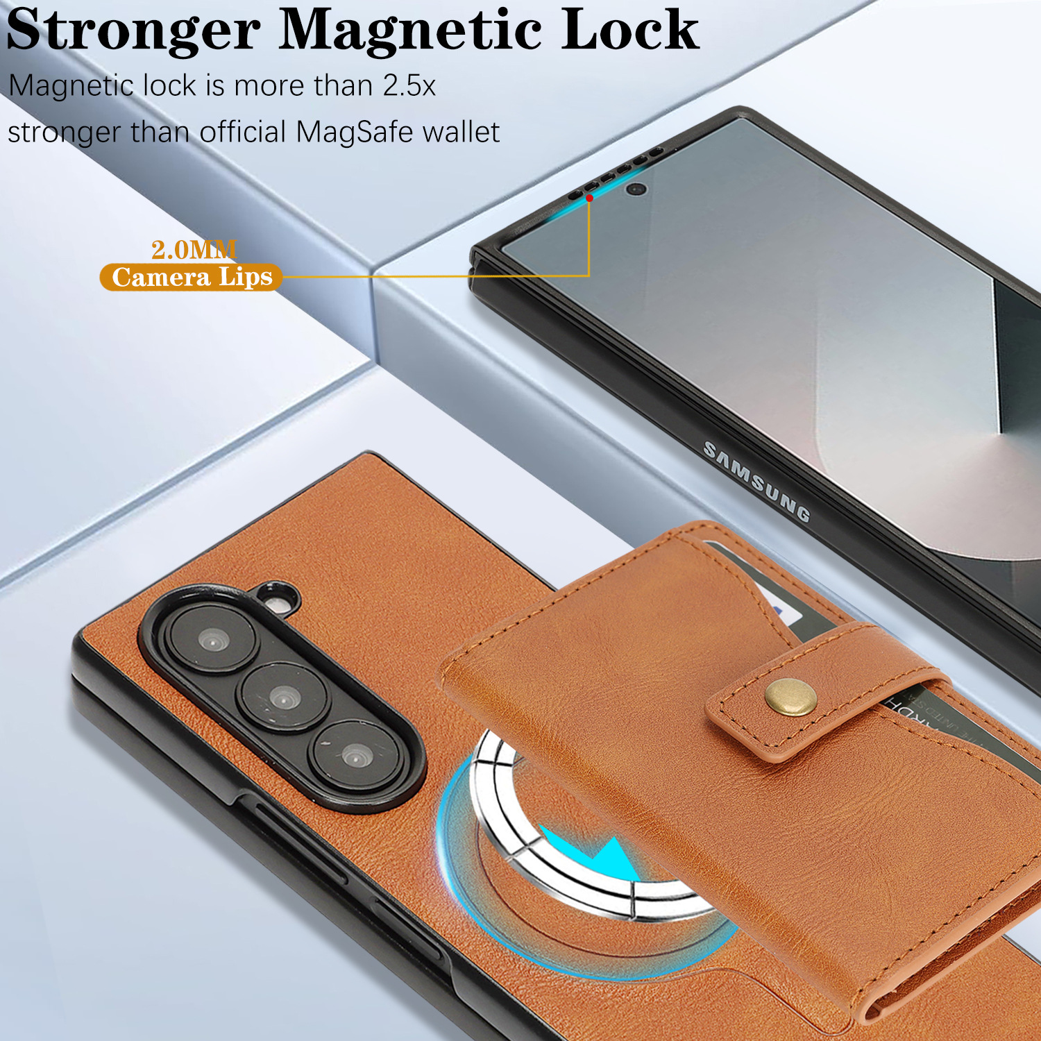 Applicable to Samsung Z Fold7  - Money Clip Magnetic のレビューと価格