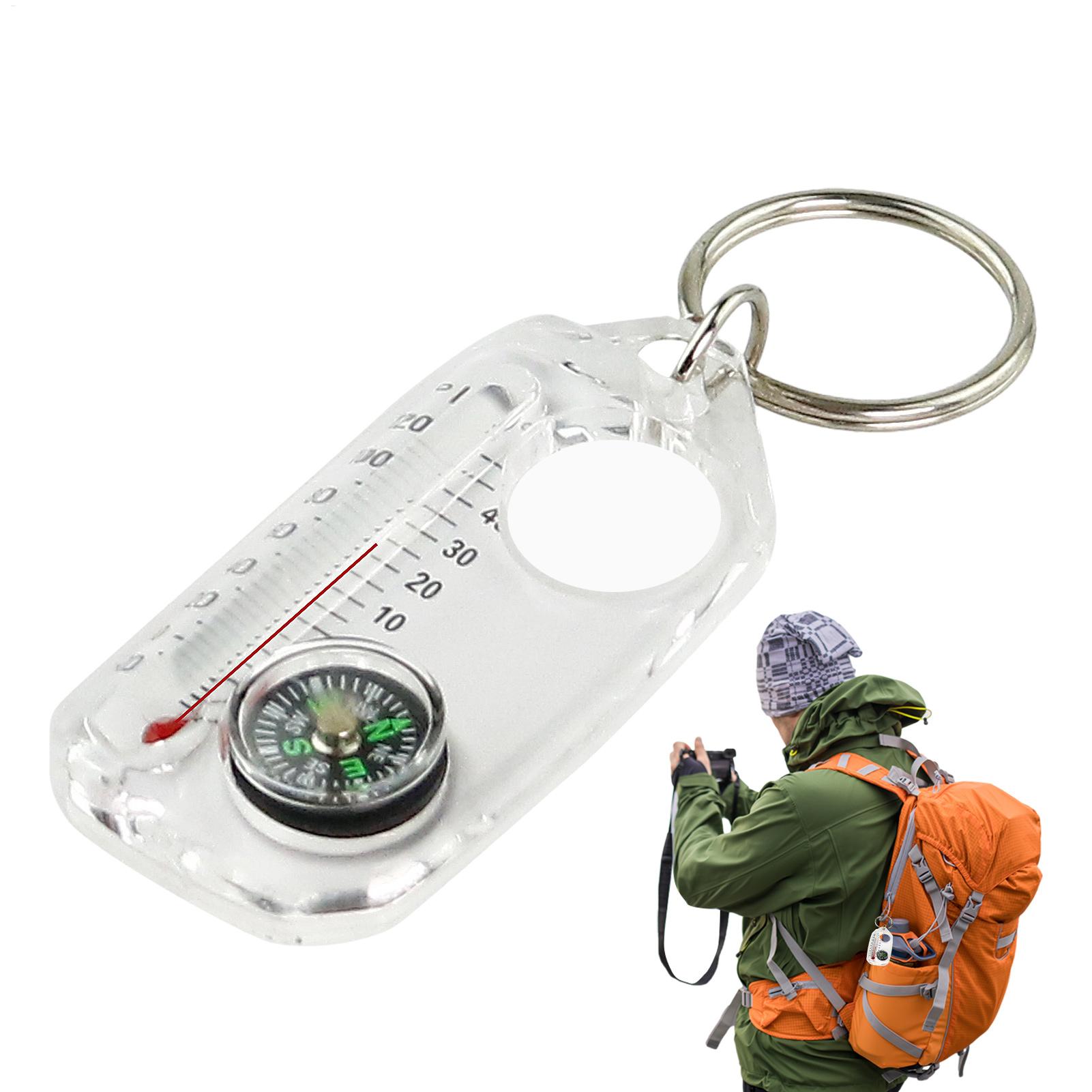 Multifunction Mini Keychain Ca - Compass Keychain Mini のレビューと価格