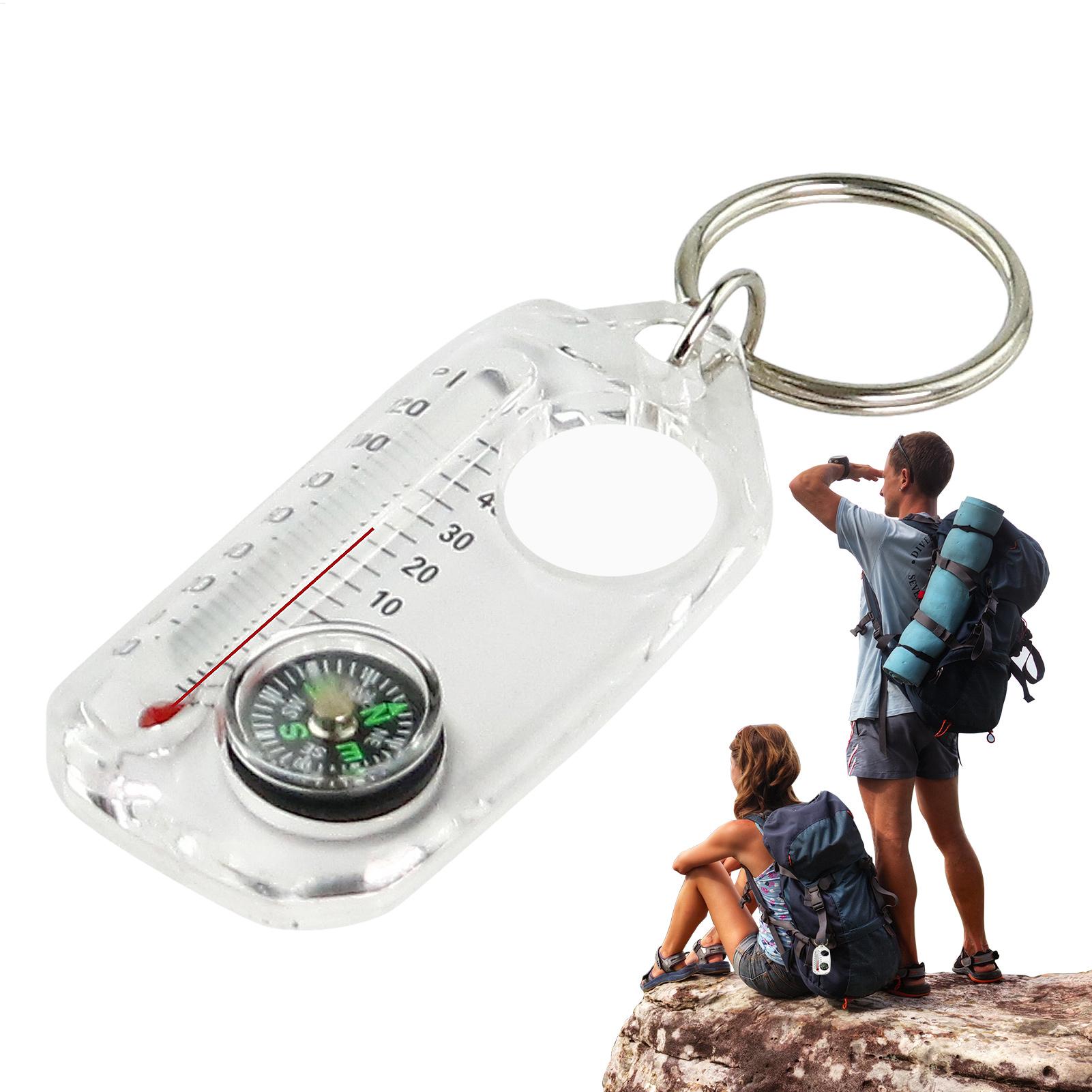 Multifunction Mini Keychain Ca - Compass Keychain Mini のレビューと価格