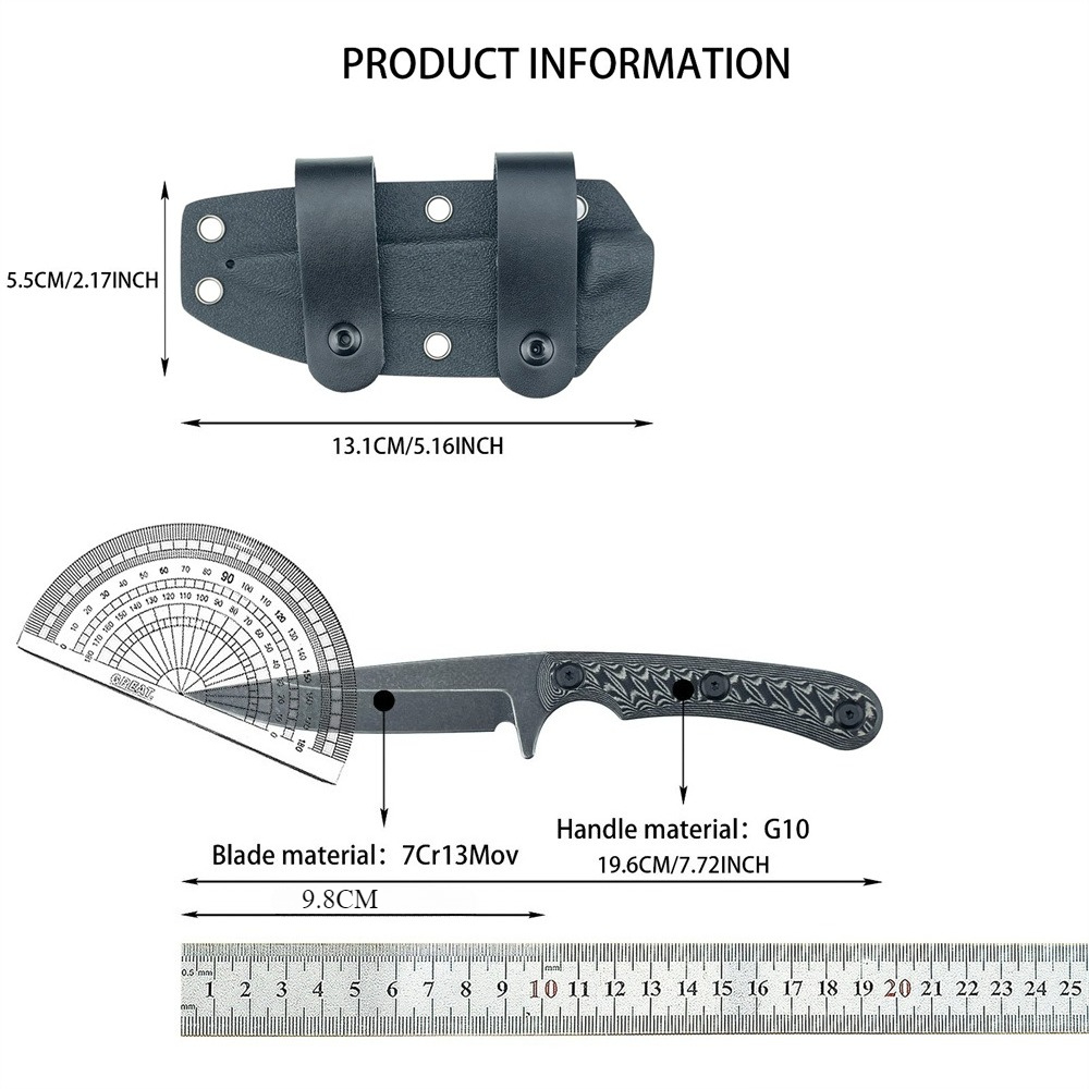 Full Tang Fixed Blade Knives 7 - Everyday Carry (Edc) Knife のレビューと価格