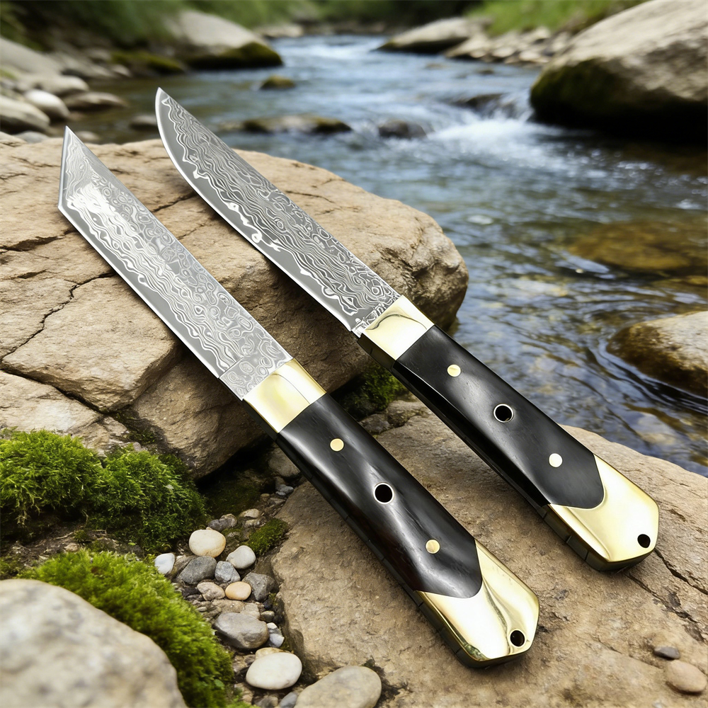 High Hardness Damascus Blade E - Edc Pocket Carry Fixed Blade のレビューと価格