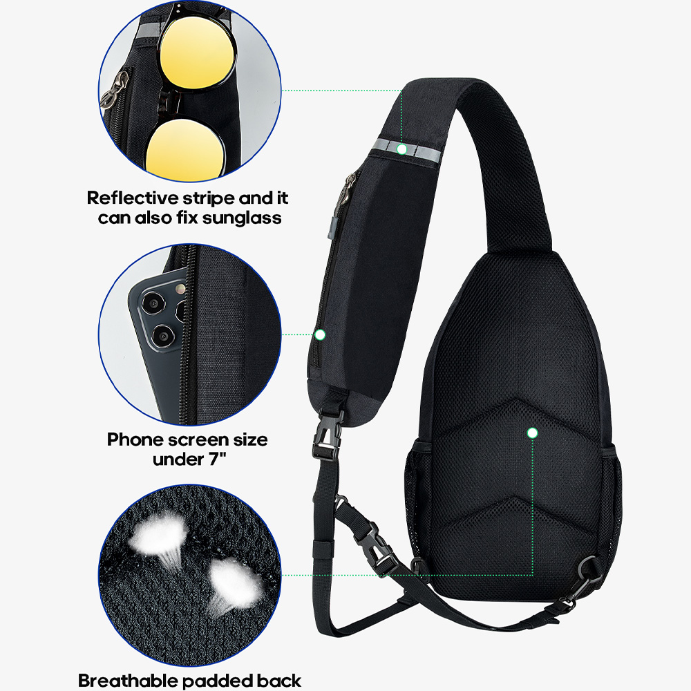 WATERFLY Crossbody Sling Bag C - Edc Carry Bag のレビューと価格