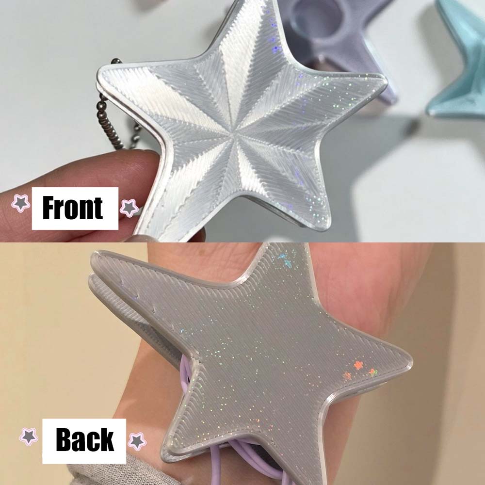 3D Star Cable Winder, Y2K Cute - Cable Winder Keychain のレビューと価格