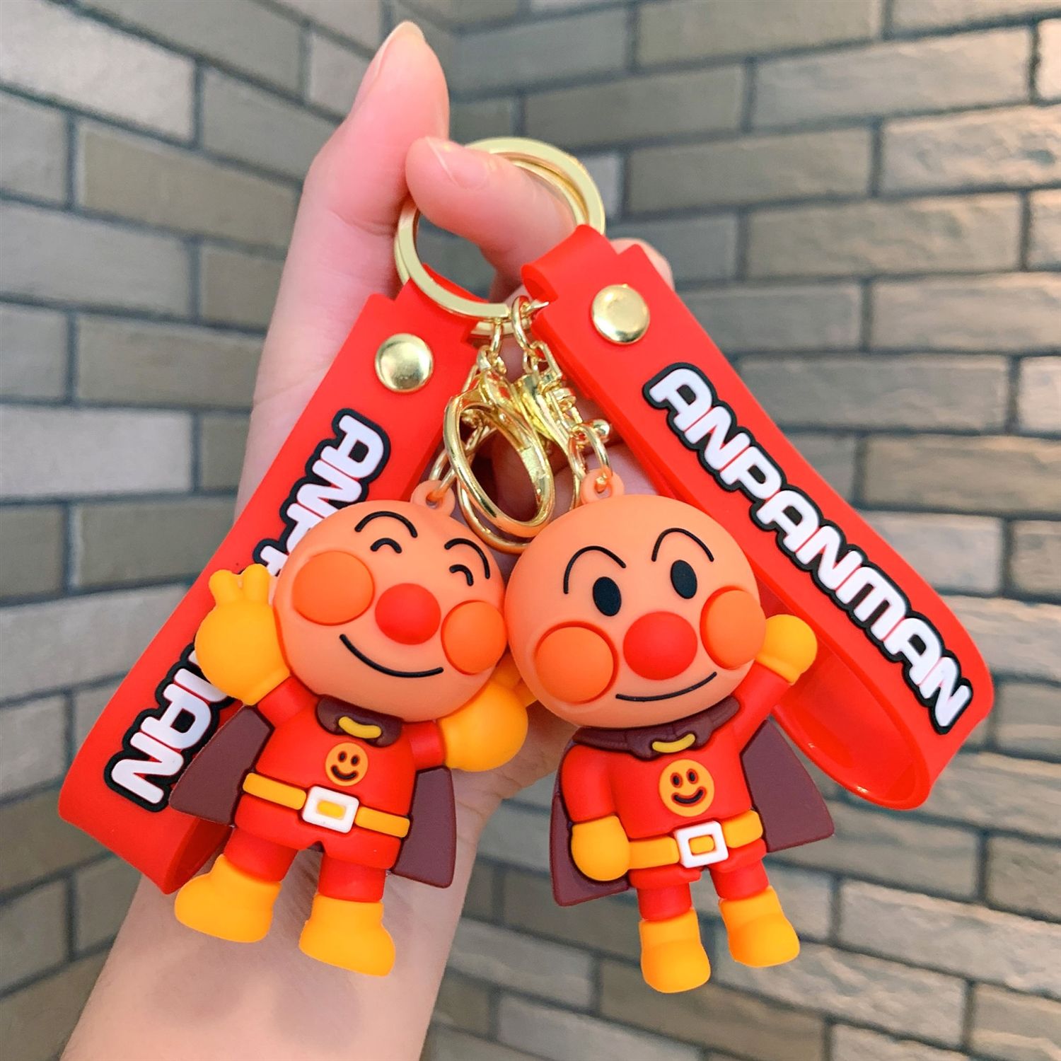 New Cartoon Anpanman Keychain  - Carabiner Keychain のレビューと価格