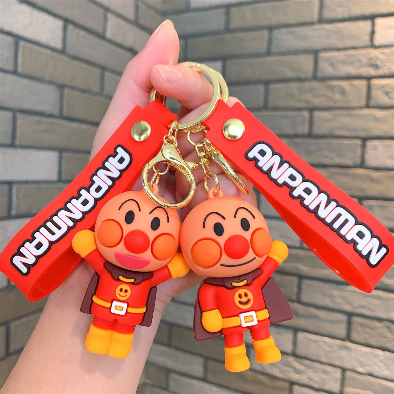 New Cartoon Anpanman Keychain  - Carabiner Keychain のレビューと価格