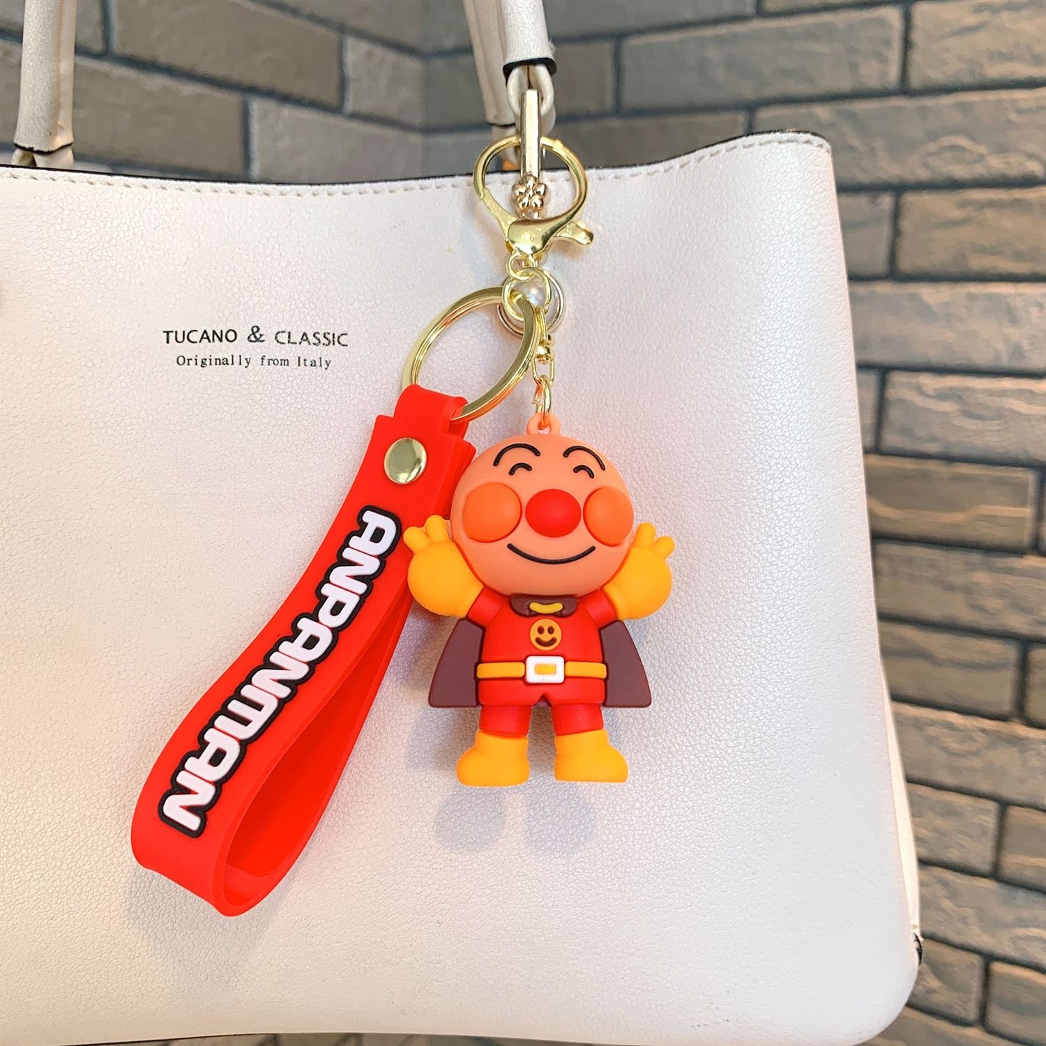 New Cartoon Anpanman Keychain  - Carabiner Keychain のレビューと価格