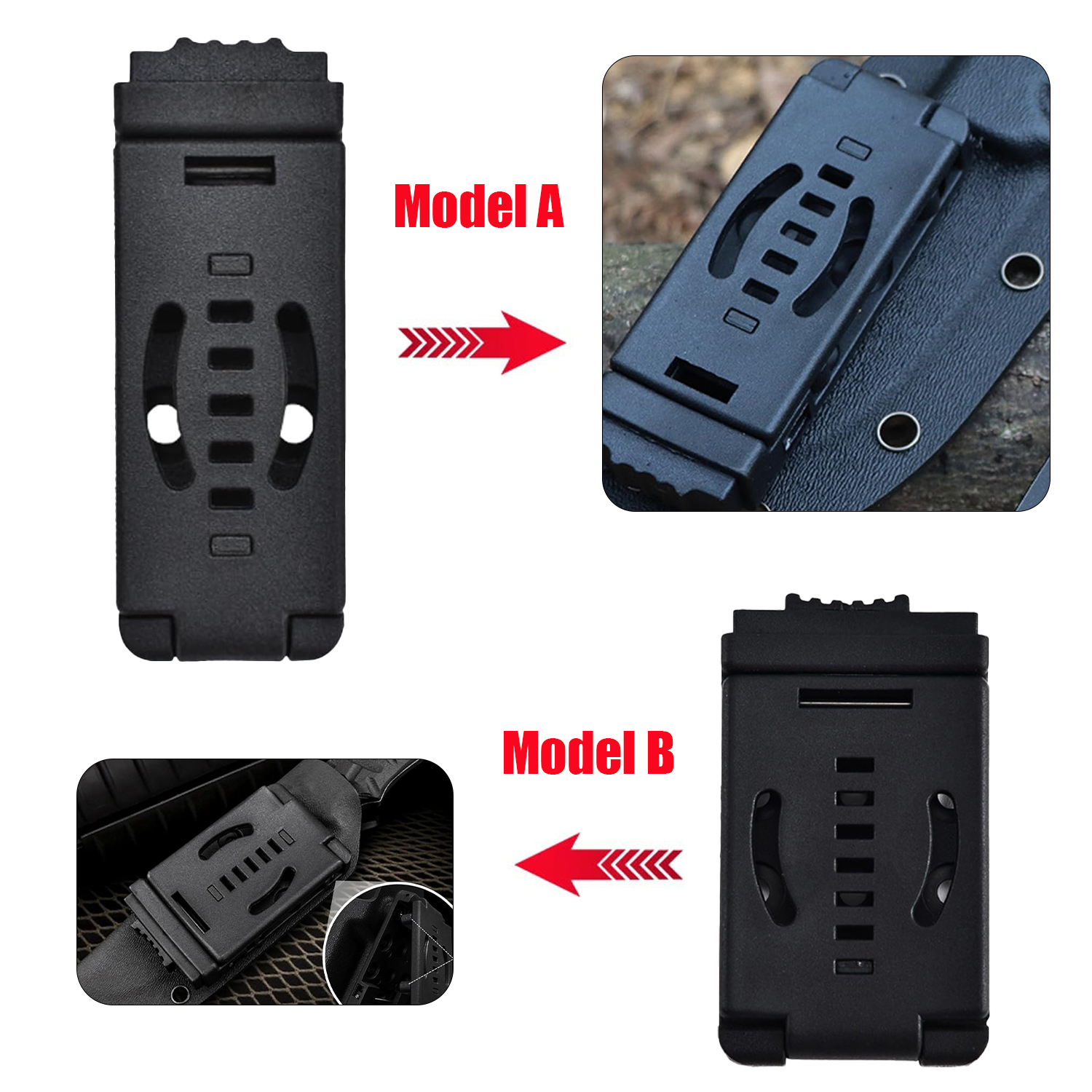 Tactical Knife Clip Holster -  - Edc Carry Holster のレビューと価格