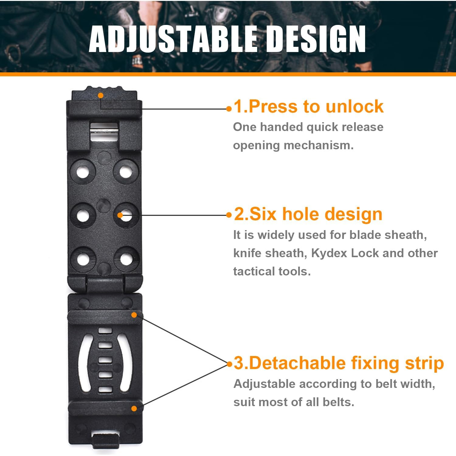 Tactical Knife Clip Holster -  - Edc Carry Holster のレビューと価格