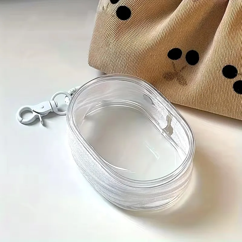 Portable Mini Clear Zipper Sto - Cable Winder Keychain のレビューと価格