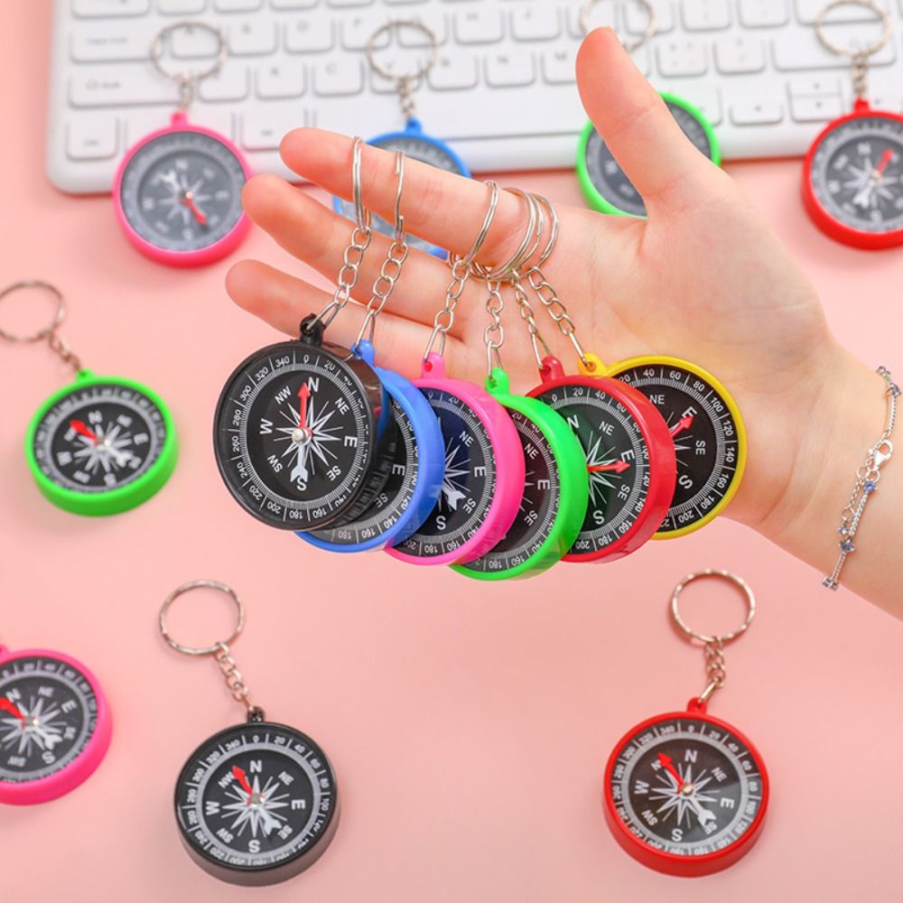 Outdoor Camping Pocket Compass - Compass Keychain Mini のレビューと価格