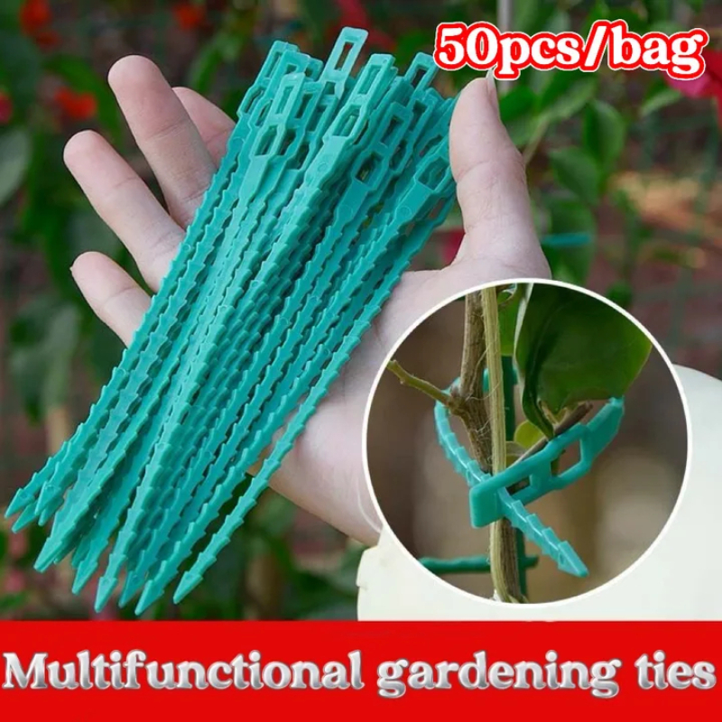 Reusable Garden Cable Ties Pla - Gear Tie Reusable のレビューと価格