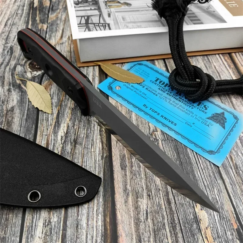 Portable D2 Steel Fixed Blade  - Everyday Carry (Edc) Knife のレビューと価格