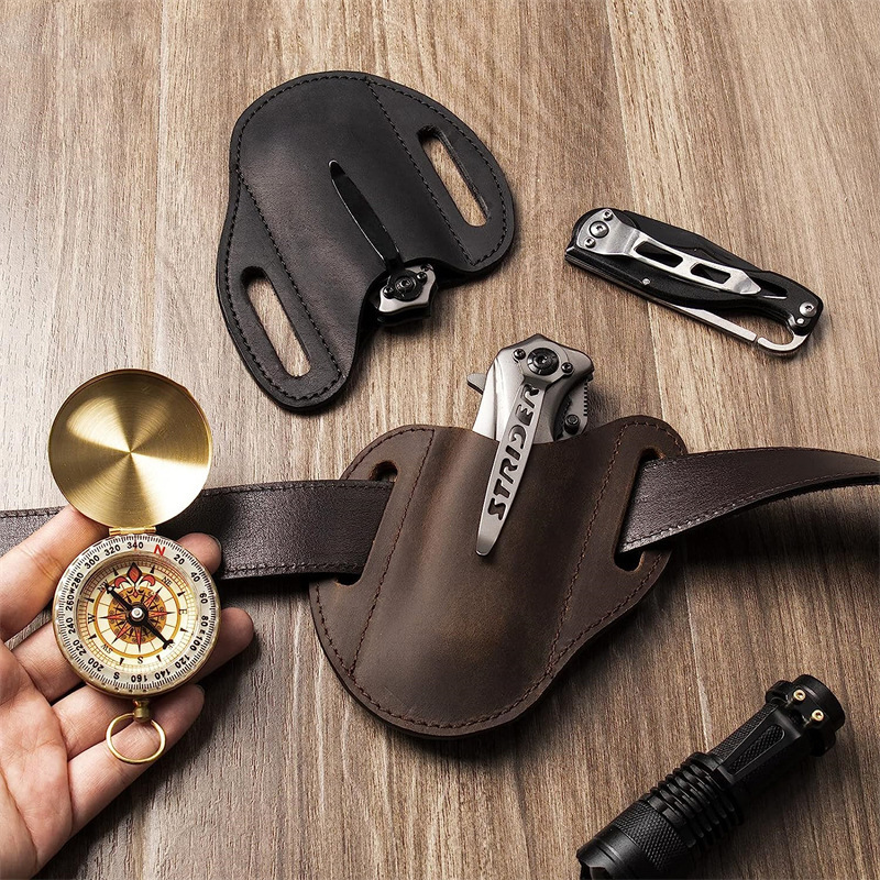 Genuine Leather Case For Foldi - Edc Carry Holster のレビューと価格