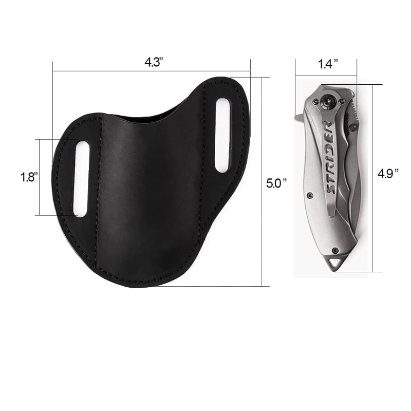Genuine Leather Case For Foldi - Edc Carry Holster のレビューと価格