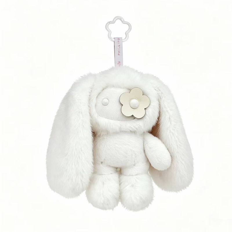 18cm Cute Juju Rabbit Plush Ke - Carabiner Keychain のレビューと価格