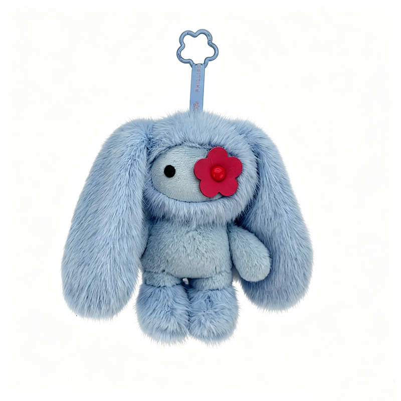 18cm Cute Juju Rabbit Plush Ke - Carabiner Keychain のレビューと価格
