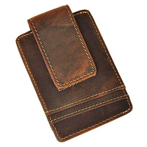 2020 Trend Real Leather Magnet - Money Clip Magnetic のレビューと価格