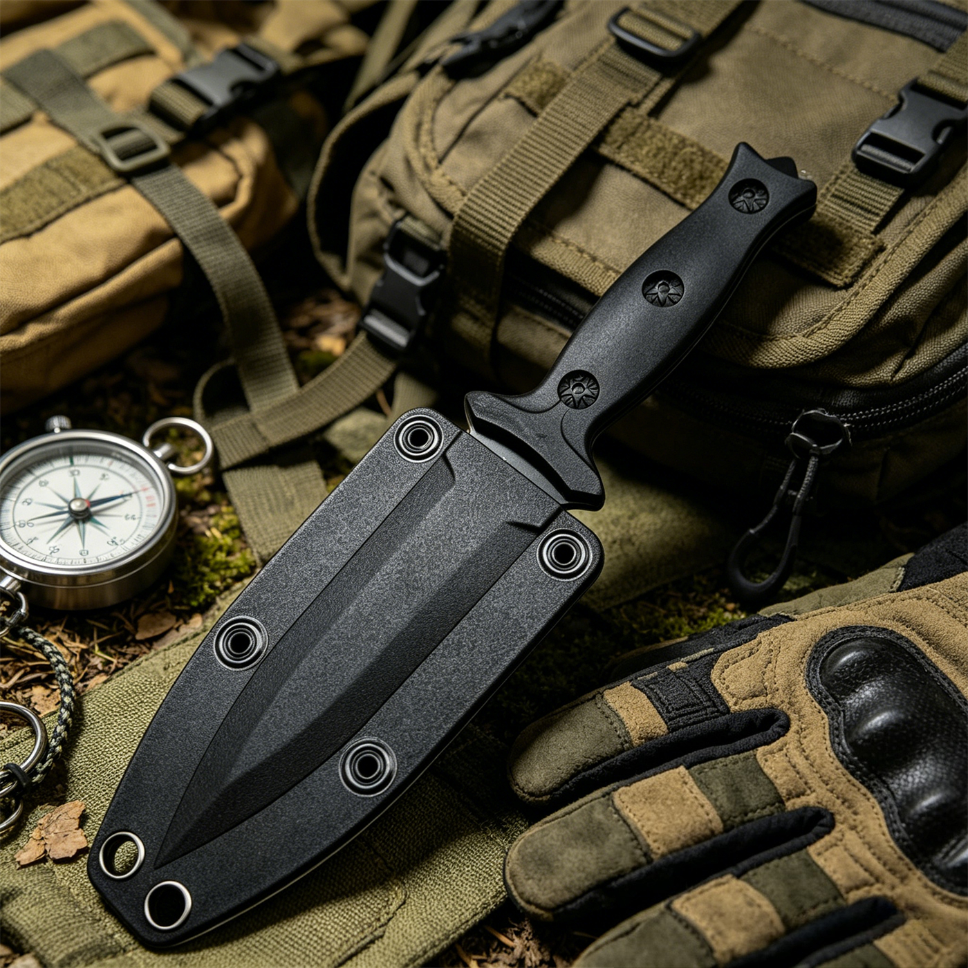 Outdoor Survival Knife Wildern - Edc Pocket Carry Fixed Blade のレビューと価格