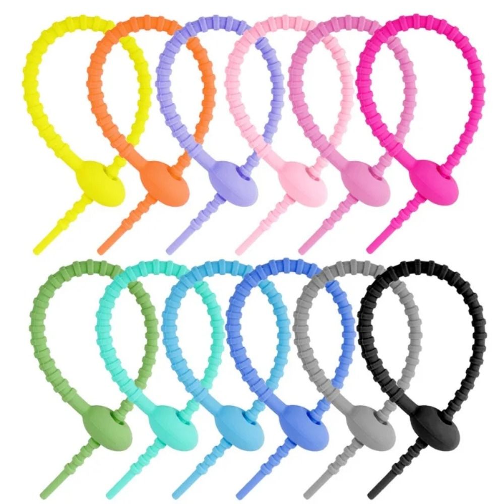 10Pcs/Set Tadpole Shaped Cable - Cable Winder Keychain のレビューと価格