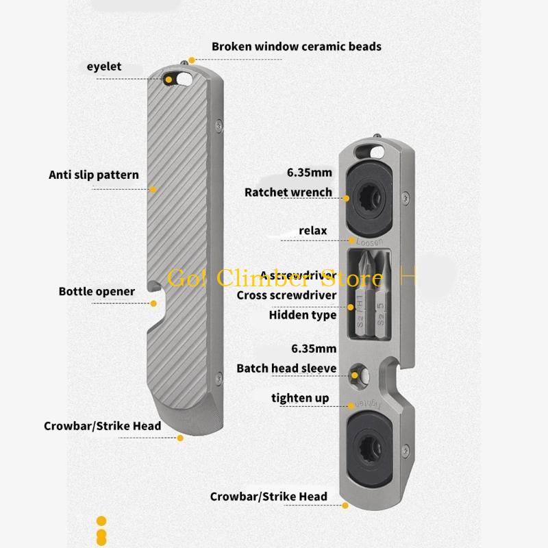 Q84C Titaniums Alloys Crowbars - Titanium Pry Bar のレビューと価格