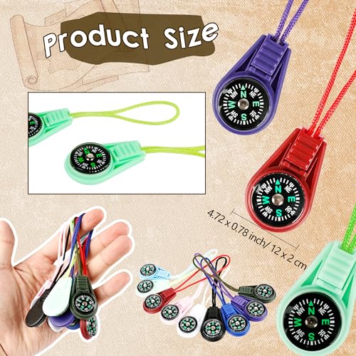 54pcs Mini Pocket Compass Keyc - Compass Keychain Mini のレビューと価格