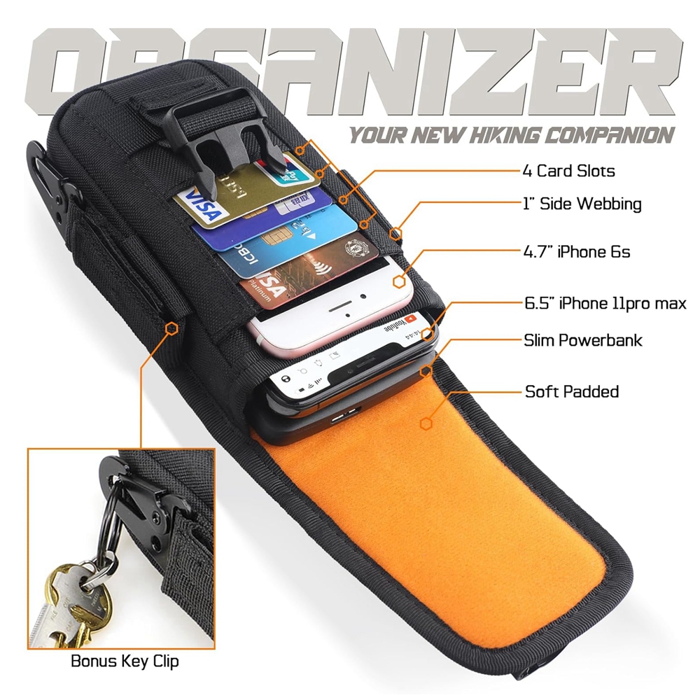 Tactical Phone Pouch Molle,Sma - Edc Carry Pocket のレビューと価格