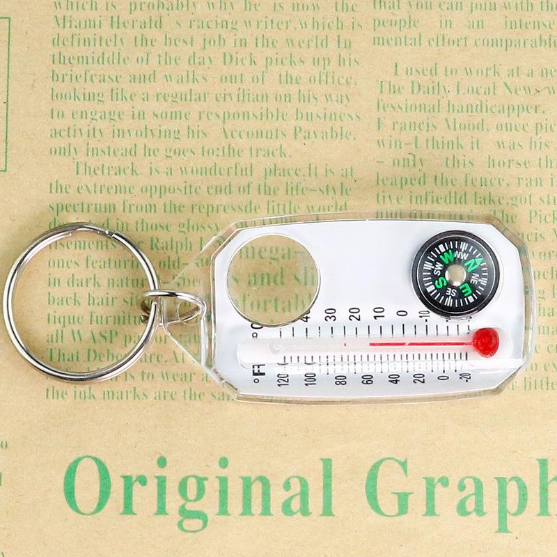 Mini Keychain multifunction Ca - Compass Keychain Mini のレビューと価格