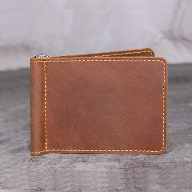 Handmade Genuine Leather Money - Money Clip Magnetic のレビューと価格