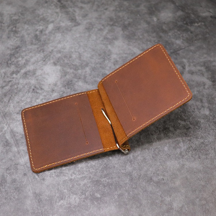 Handmade Genuine Leather Money - Money Clip Magnetic のレビューと価格