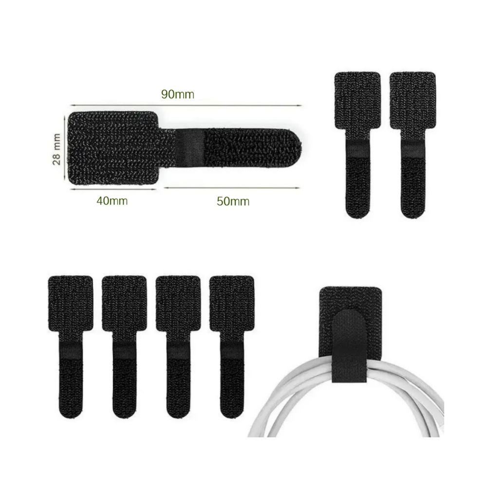 Self Adhesive Reusable Cable T - Gear Tie Reusable のレビューと価格