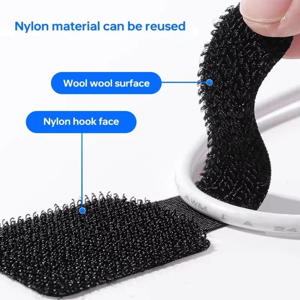 Self Adhesive Reusable Cable T - Gear Tie Reusable のレビューと価格