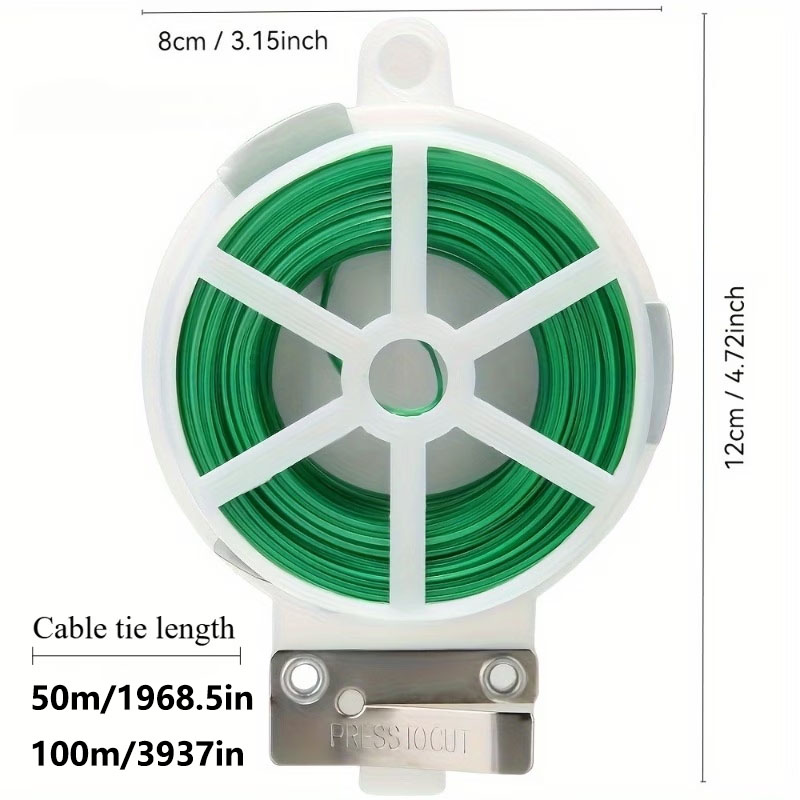 1 Roll Multifunctional Plastic - Gear Tie Reusable のレビューと価格