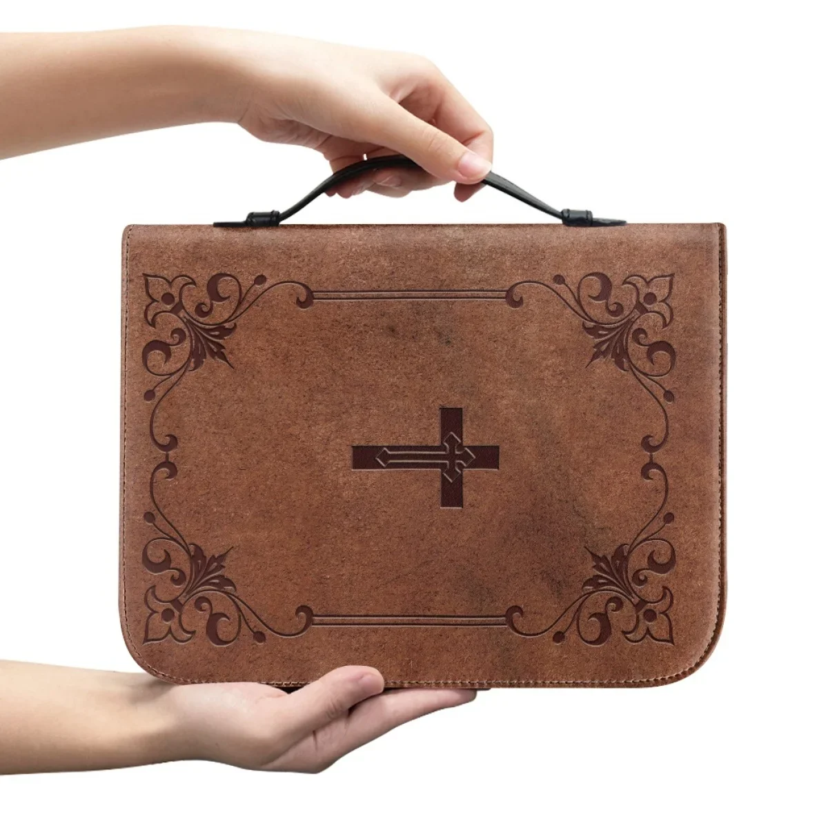 Classic Leather Print Bible Ba - Edc Carry Bag のレビューと価格