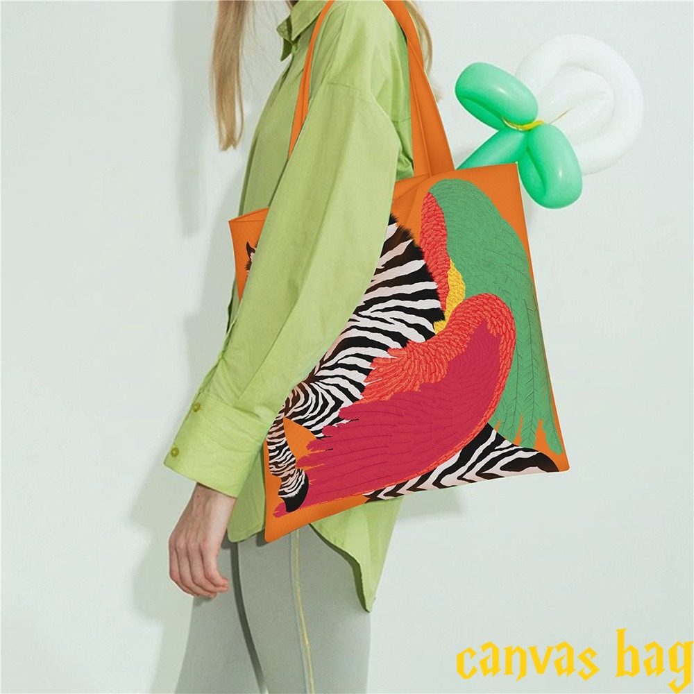 Fashion Multi-color Canvas Bag - Edc Carry Bag のレビューと価格