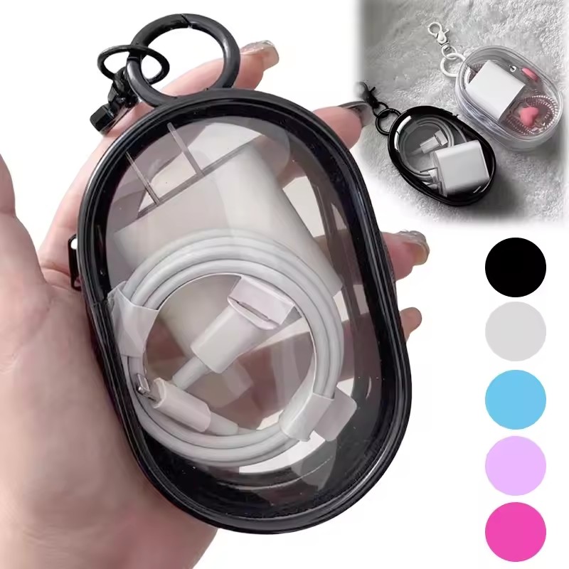 Multifunctional Clear Data Cab - Cable Winder Keychain のレビューと価格