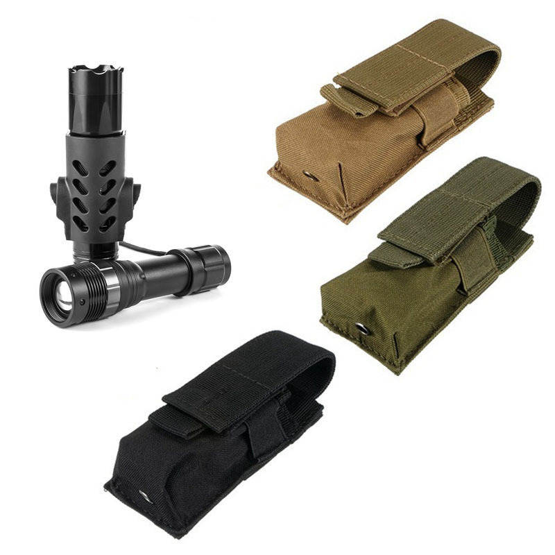 Tactical Molle Flashlight Pouc - Edc Carry Holster のレビューと価格