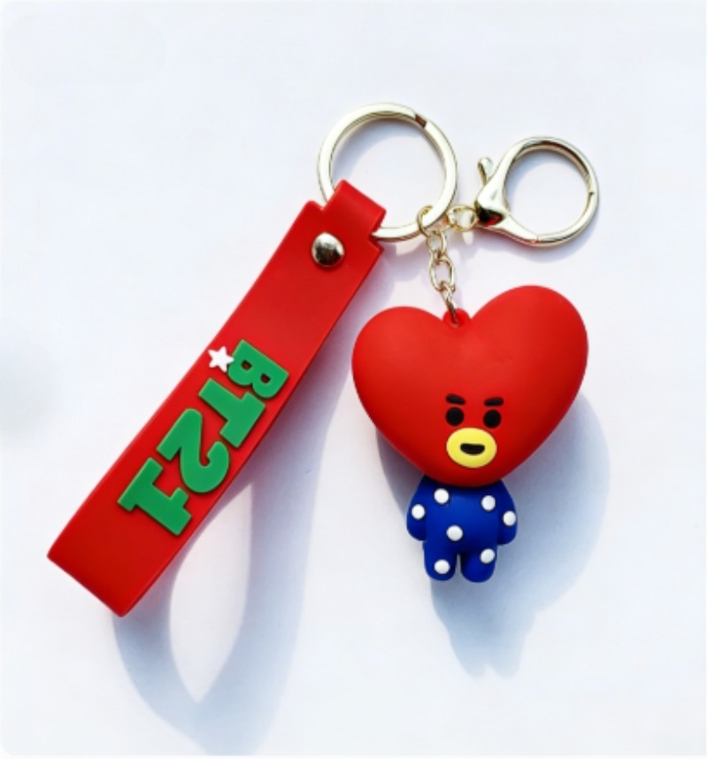 New BT21 Koya RJ Shooky Cooky  - Carabiner Keychain のレビューと価格