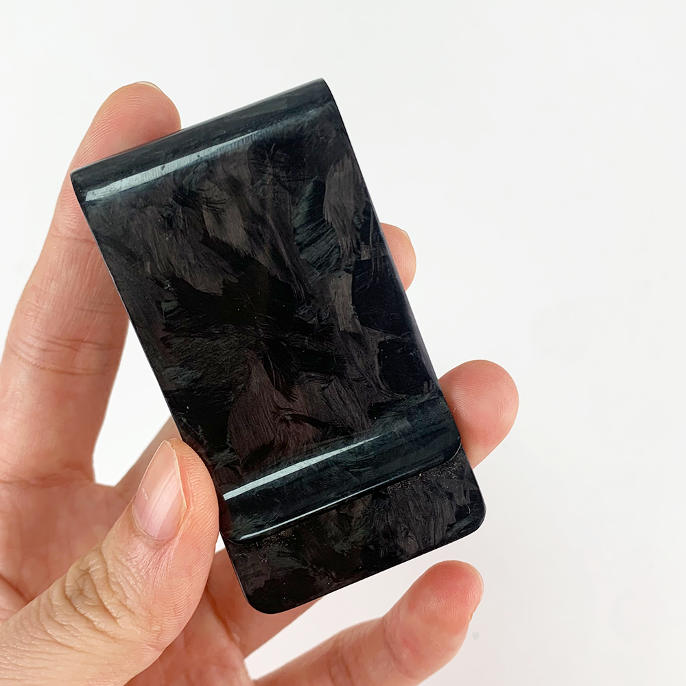 High Quality Black Real Forged - Money Clip Magnetic のレビューと価格