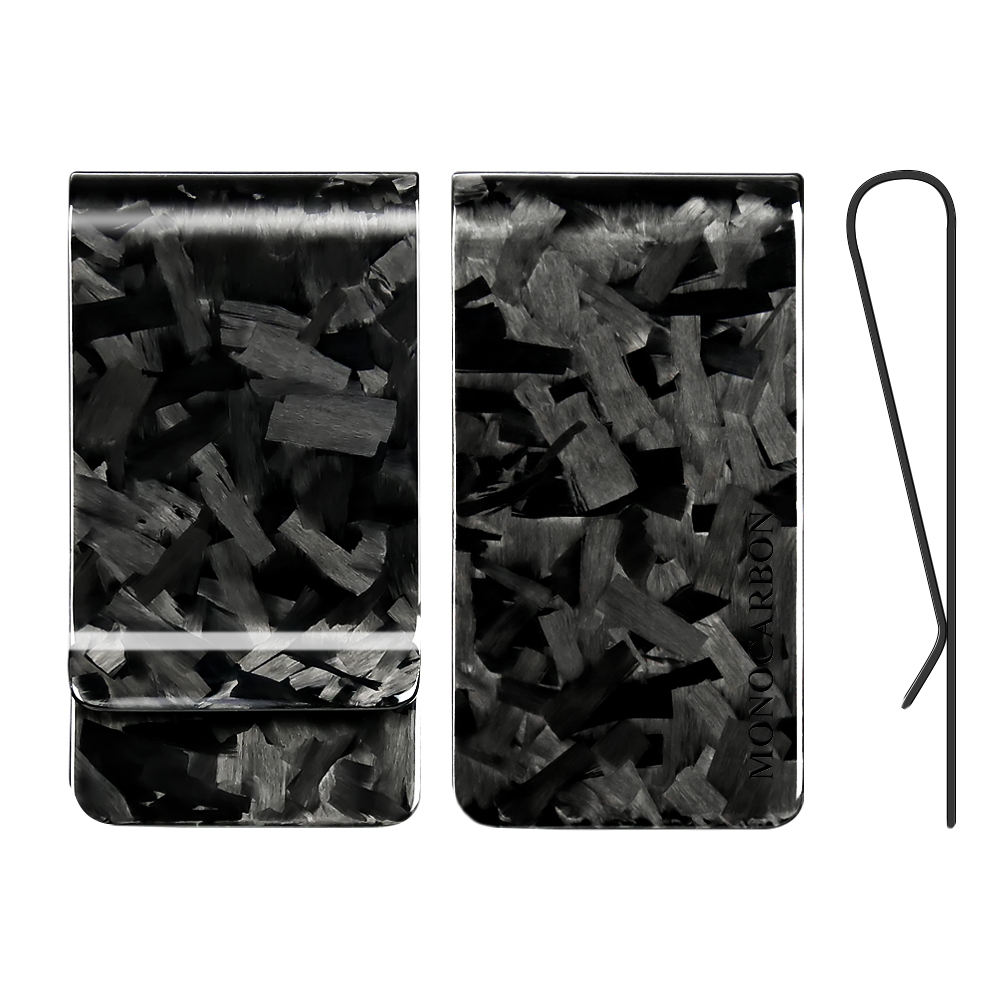 High Quality Black Real Forged - Money Clip Magnetic のレビューと価格