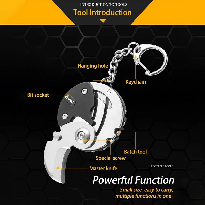 Multifunctional Folding Coin K - Edc Carry Coins のレビューと価格