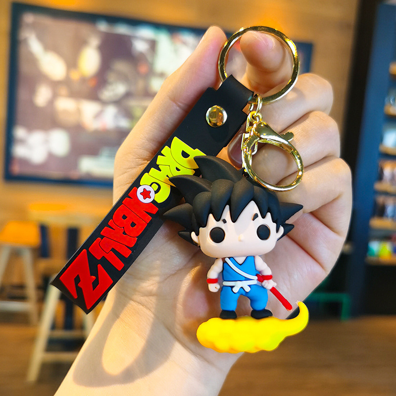 Ball Z Goku PVC Keychain 3D Ca - Carabiner Keychain のレビューと価格