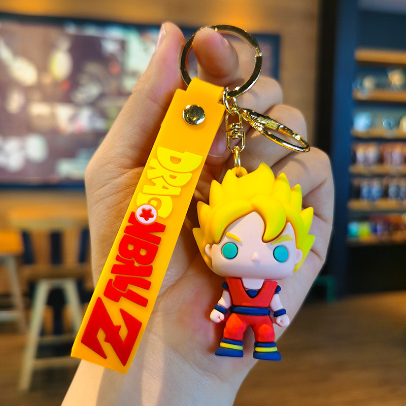 Ball Z Goku PVC Keychain 3D Ca - Carabiner Keychain のレビューと価格